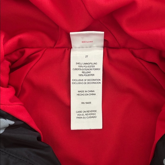 Mickey Mouse Jacket 2T - Picture 2 of 3